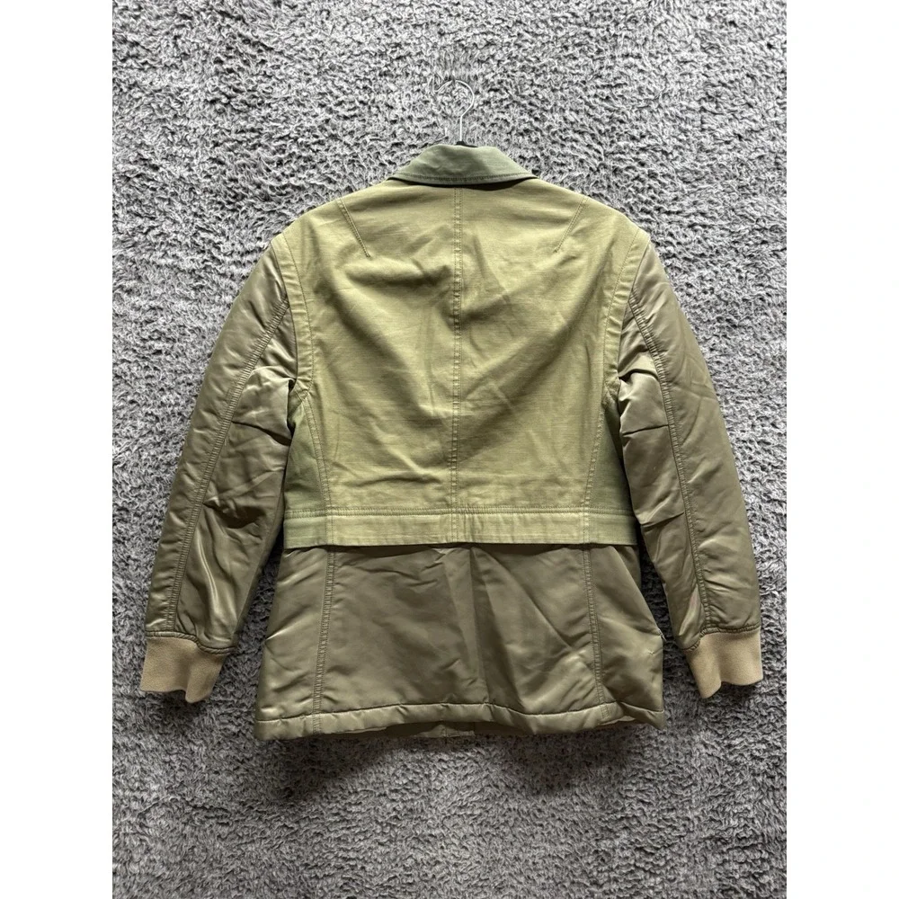 $595‎ Rag & Bone Green Modular Convertible (Vest) Field Jacket Size XS